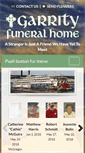 Mobile Screenshot of garrityfuneralhome.com